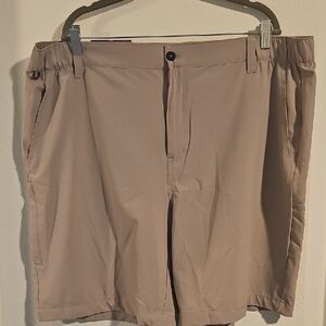 Eddie Bauer Men's Khaki Flat Front Shorts